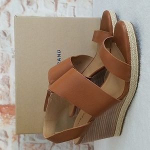 New Lucky Brand Lowden Leather Sandals